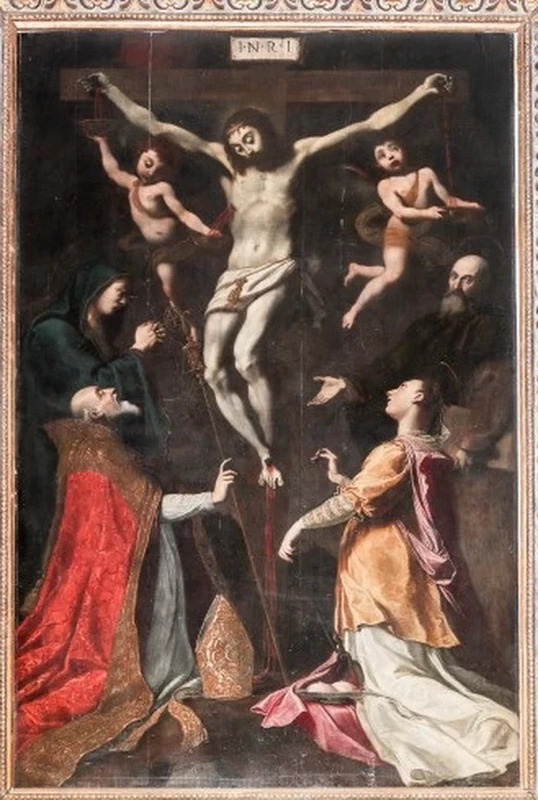 Crocifissione con la Madonna e santi - Terranuova Bracciolini, Arezzo